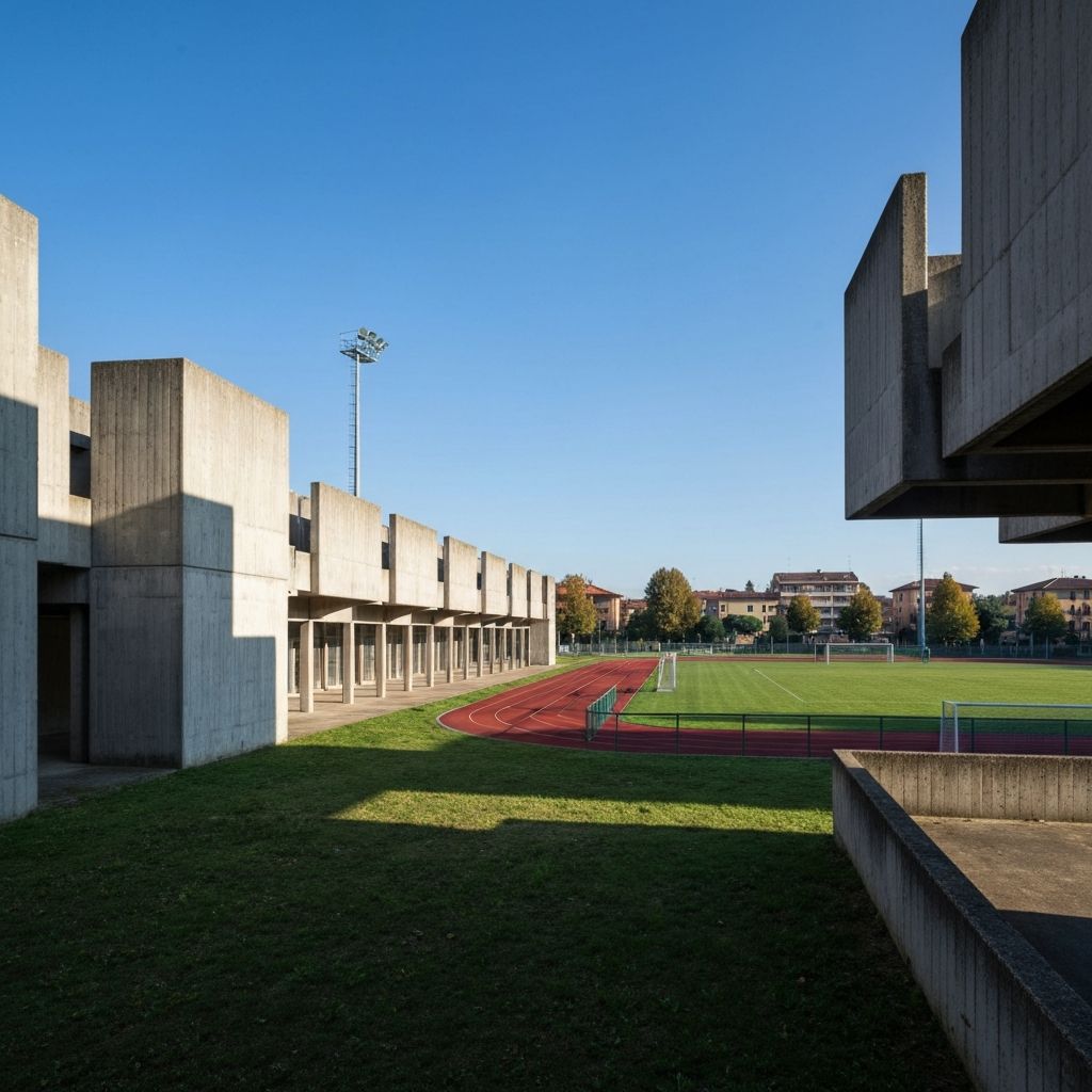 Guido Canella Civic Center with Sports Ground
