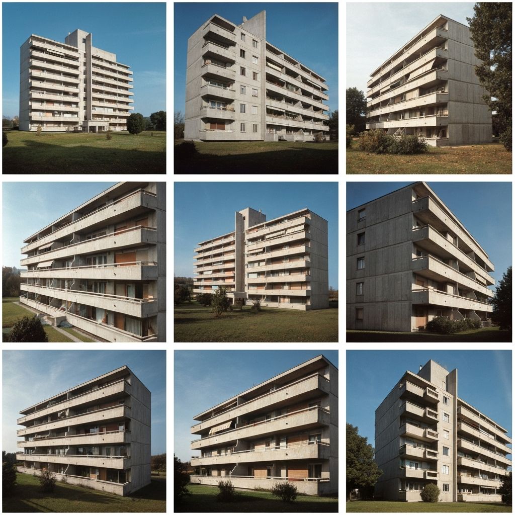 Carlo Aymonino Residential Complex Monte Amiata